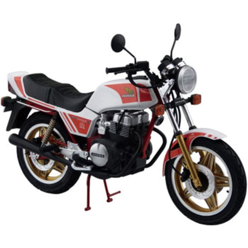 Aoshima The Bike No.16 1/12 Honda Super Hawk lllR 1981 Plastic Model