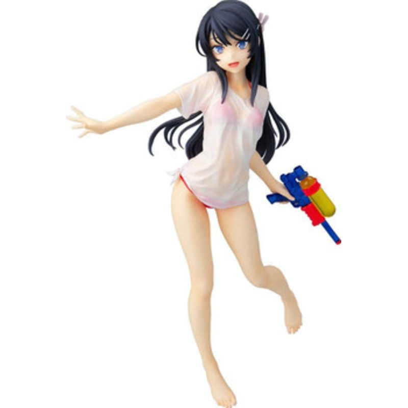Chara-Ani Mai Sakurajima: Water Gun Date Ver. 1/7 Figure (Rascal Does Not Dream of Bunny Girl Senpai)