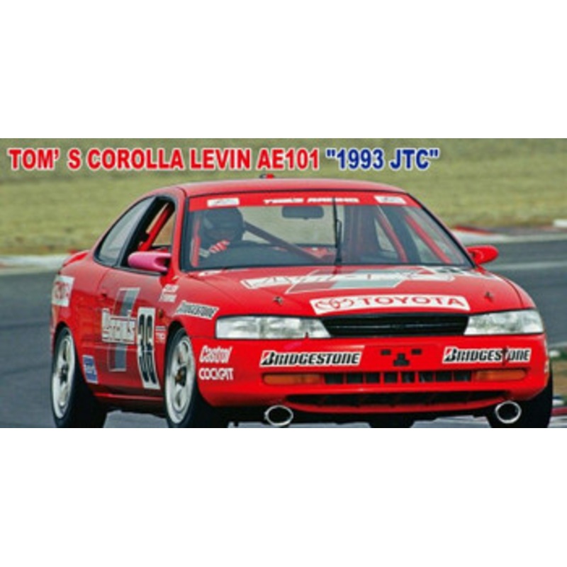 Hasegawa 1/24 Tom’s Corolla Levin AE101 1993 JTC Plastic Model
