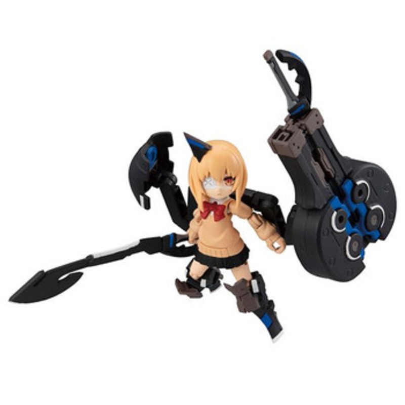 Megahouse Desktop Army Squad 2 Part.3 Figure (Heavily Armed High School Girls)