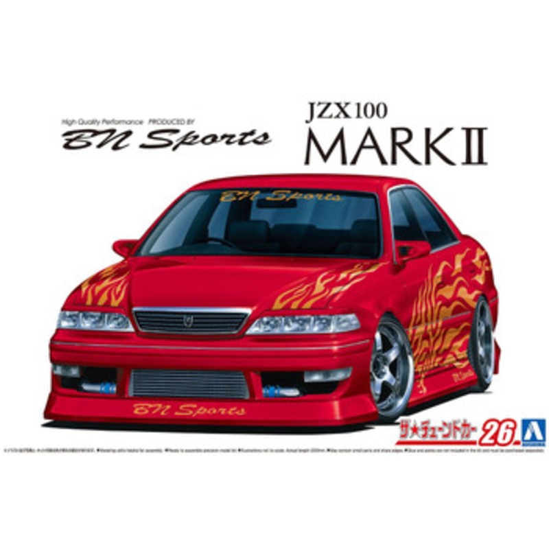 Aoshima The Tuned Car 1/24 BN Sports JZX100 Mark II ’98 (Toyota) Plastic Model