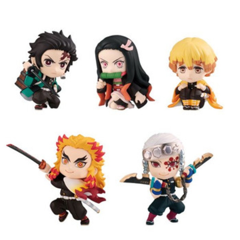 Bandai Candy Demon Slayer: Kimetsu no Yaiba Adverge Motion4 10Pack Box (Candy Toy)