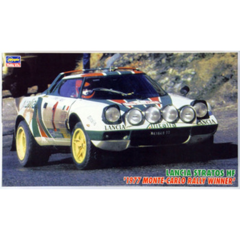 Hasegawa 1/24 Lancia Stratos HF ‘1977 Monte-Carlo Rally Winner’ Plastic Model