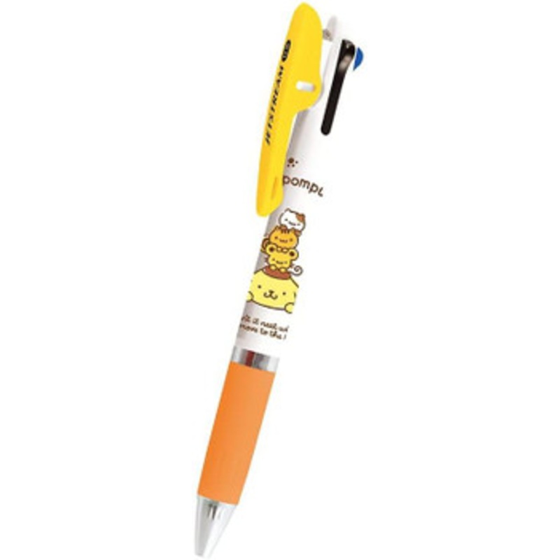 KAMIO JAPAN Sanrio Jetstream 3 Color Ballpoint Pen 0.5mm Pom Pom Purin