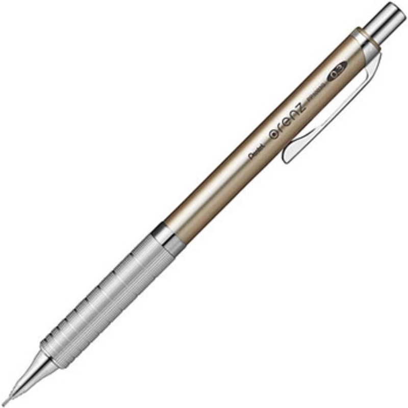 Pentel Orenz Metal Grip Mechanical Pencil 0.3mm (Gold)