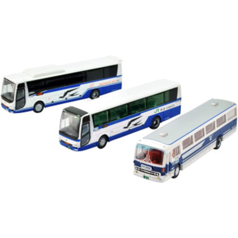 Tomytec The Bus Collection Tomei Highway Bus 50th Anniversary 3 Bus Set (N scale)