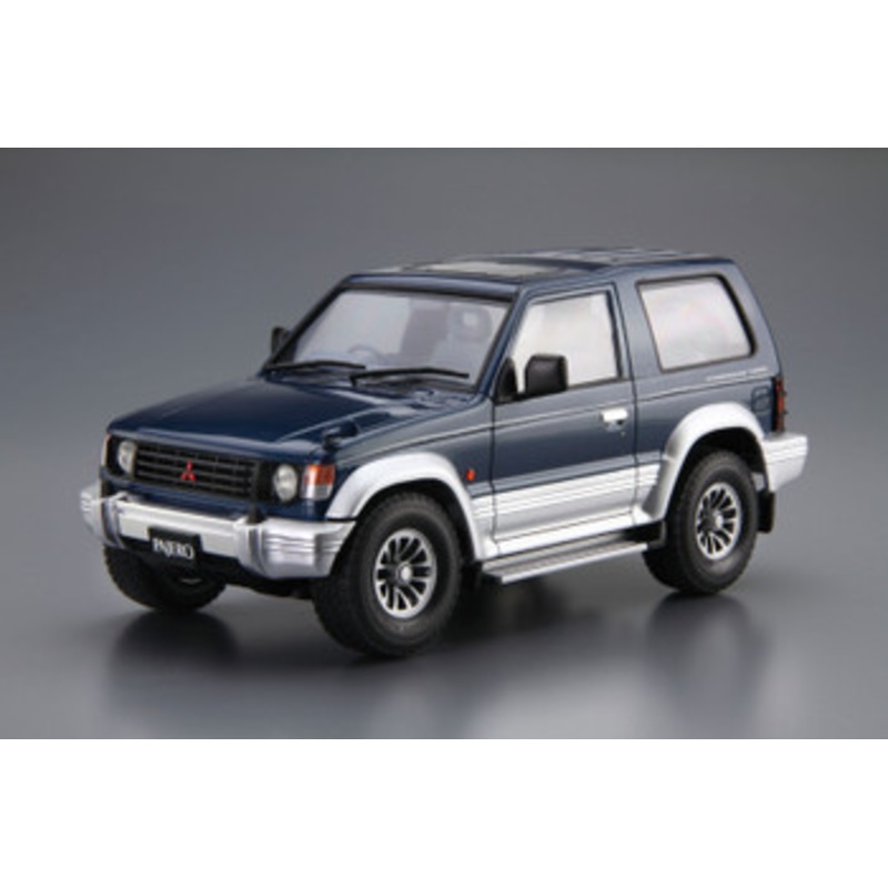 Aoshima The Model Car 1/24 Mitsubishi V24WG Pajero Metaltop Wide XR-II ’91 Plastic Model