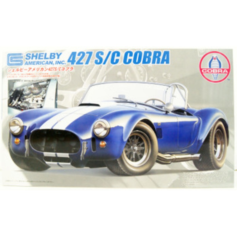 Fujimi Real Sports Car No.5 1/24 Shelby 427 S/C Cobra Plastic Model