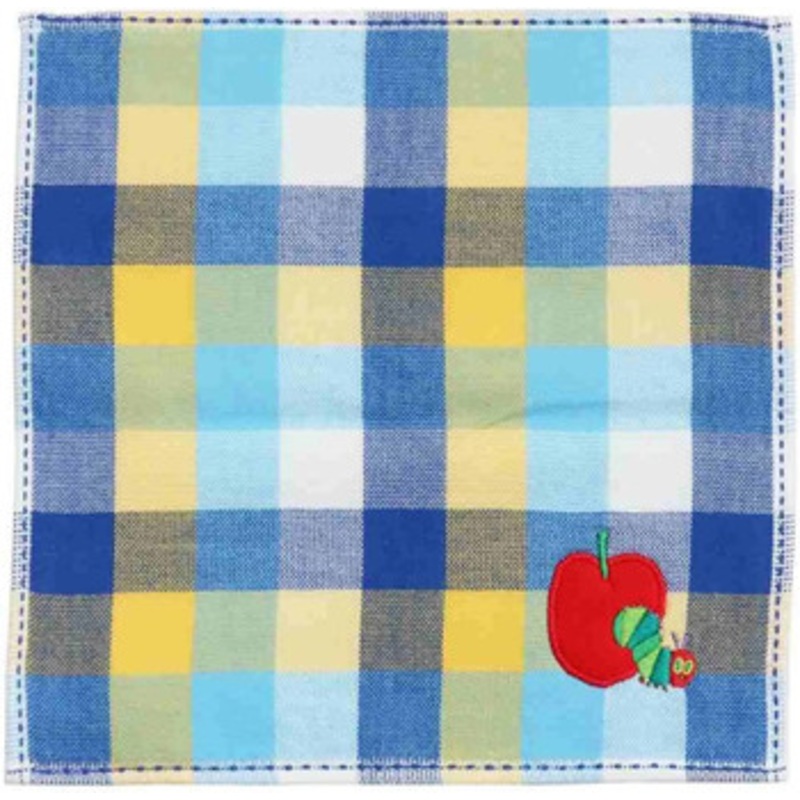 HAYASHI The Very Hungry Caterpillar Gauze Towel Plaid