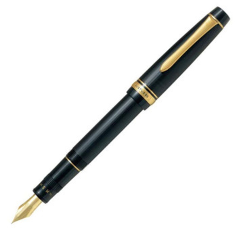 Pilot FJ-3MR-SB-F Justus 95 Stripe Black Fountain Pen (NIB:F Fine)