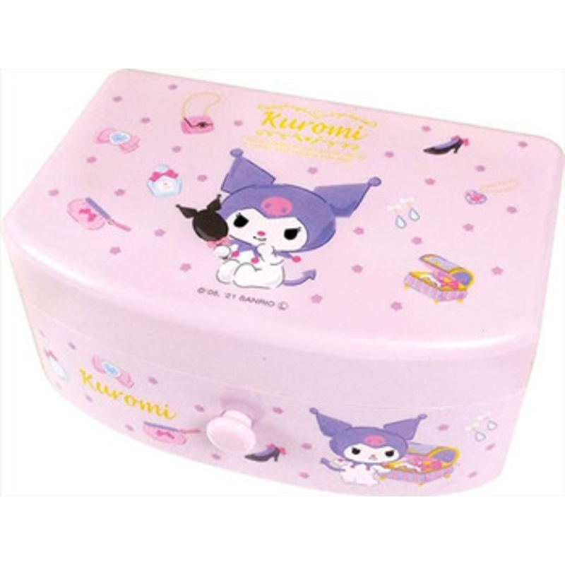 Sanrio Jewelry Box With Drawer Happiness Girl Kuromi
