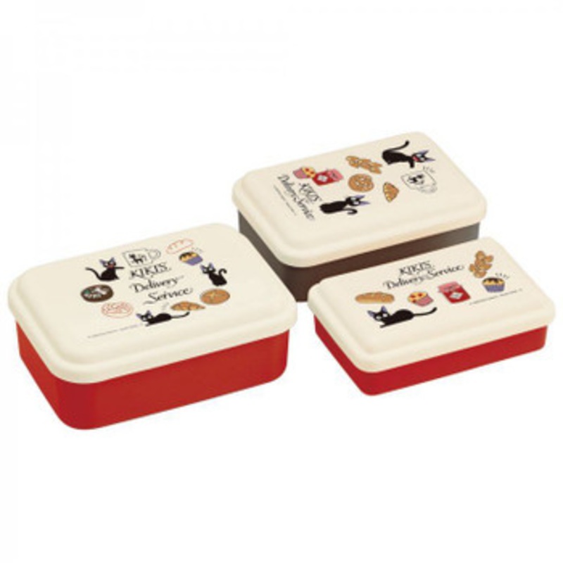Skater Studio Ghibli Kiki’s Delivery Service Lunch Container Set (3 pcs)