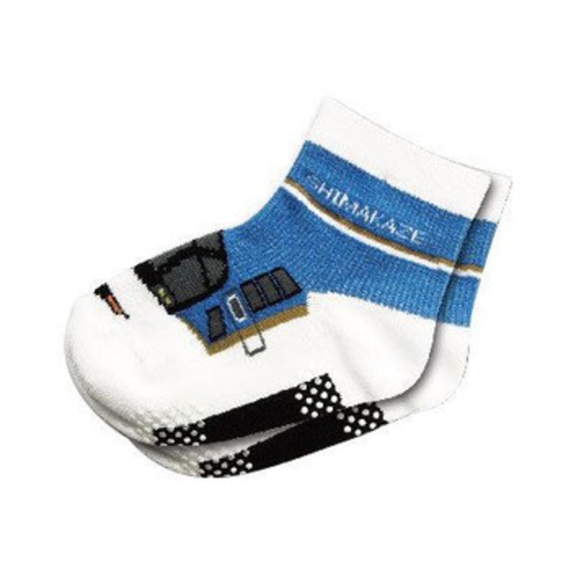 Railway Socks for Baby (Techushita Long) Shimakaze (Size 12-16cm) Mesh Type