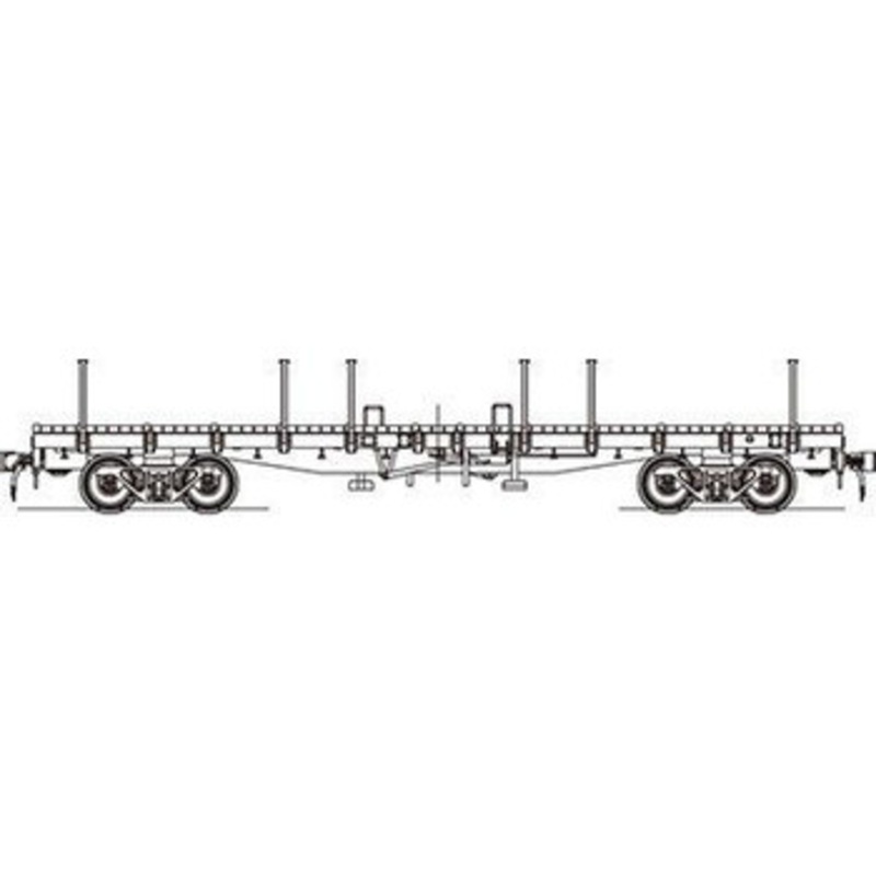 Tramway TW-7000AA JNR Freight Car CHIKI 7000 2 Cars Set (HO scale)