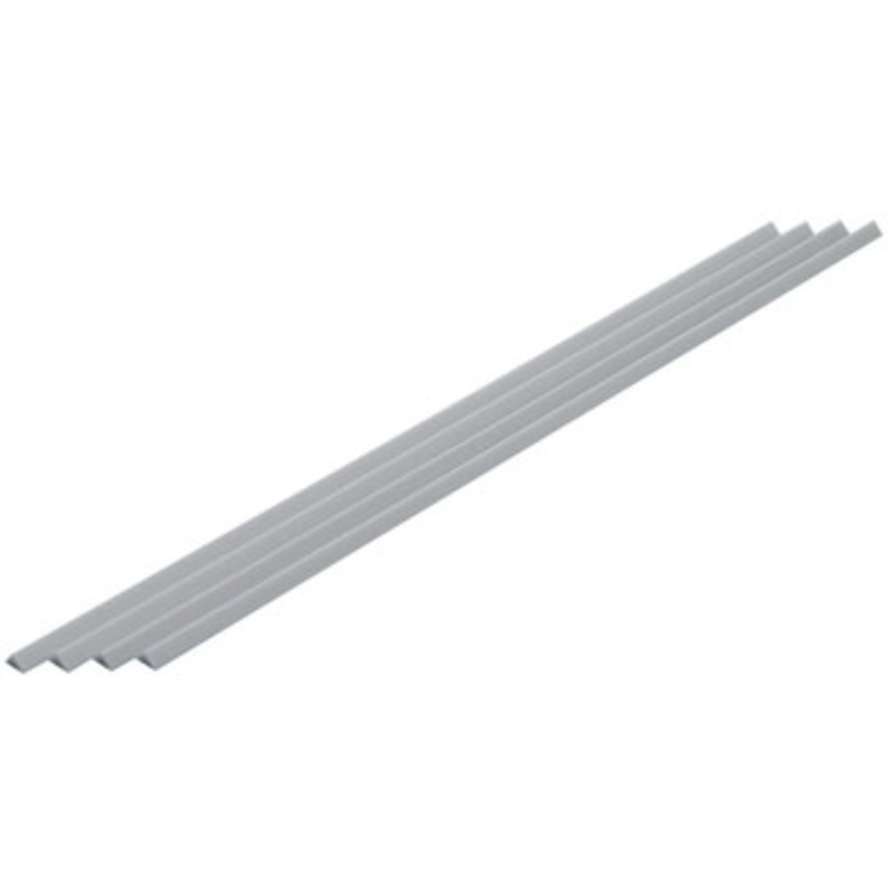 Wave Pla Pipe Gray Triangle Type 5.0mm x4 Set