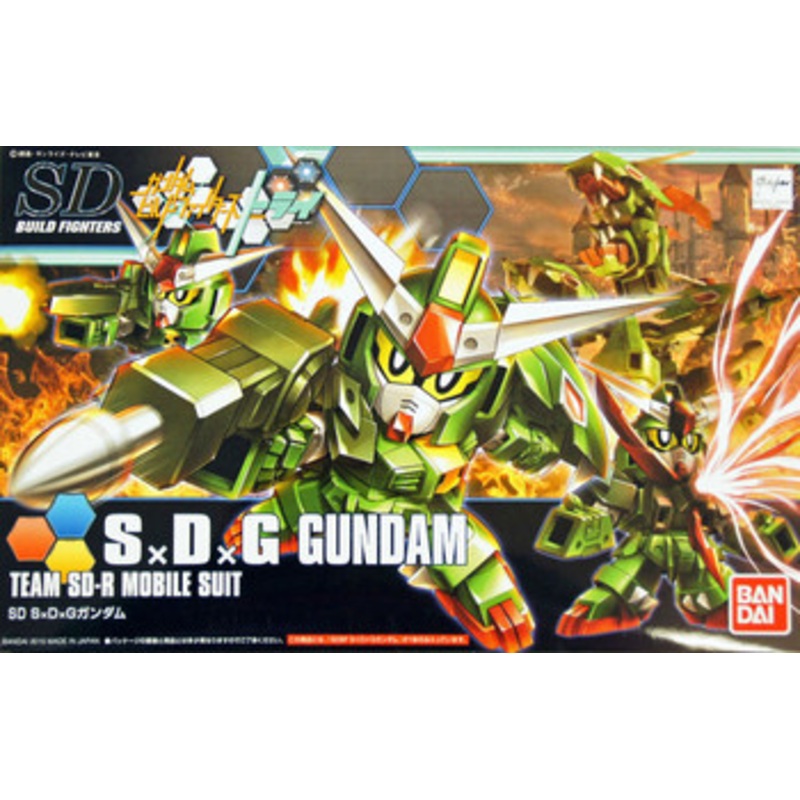 Bandai HGBF 1/144 S x D x G Gundam Plastic Model