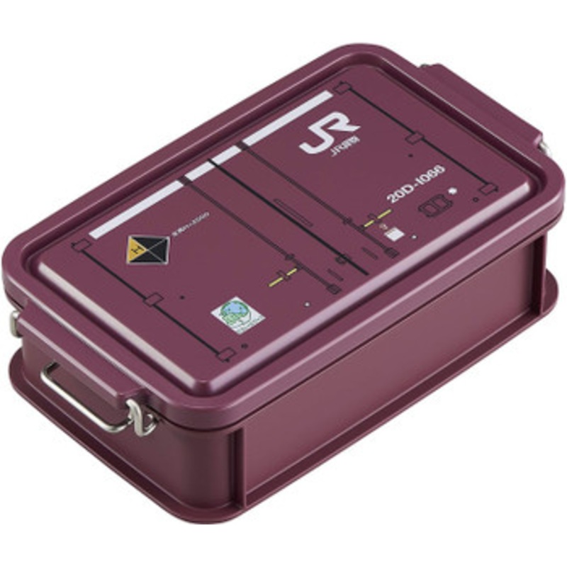 Container Lunch Box JR Freight 20D-1066 750ml (Burgundy)
