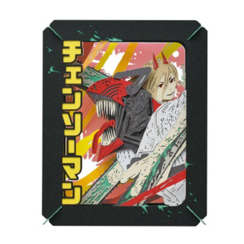 Ensky PT-231 Paper Theater Chainsaw Man & Power