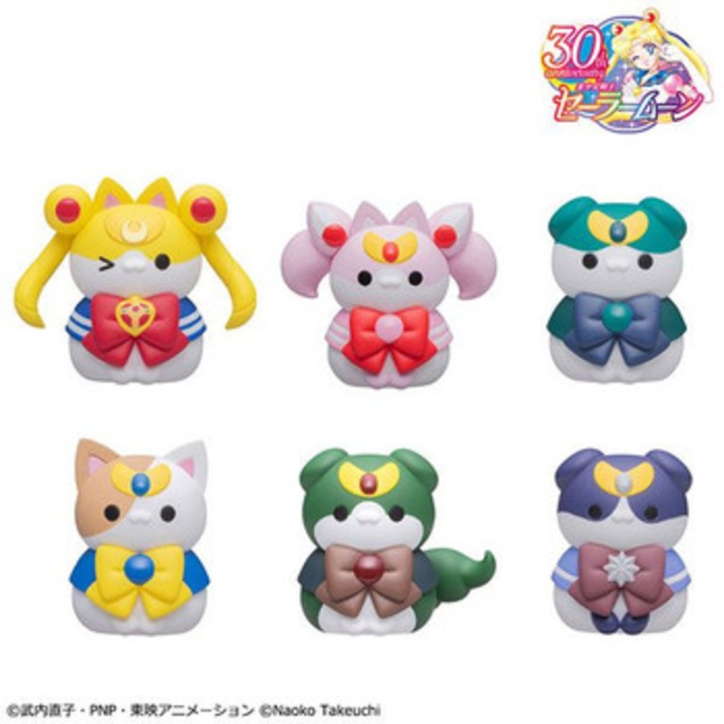 Megahouse Mega Cat Project  Sailor Moon/Sailor Mewn ‘In the name of the moon I will punish mew! Vol.2 (8 Pcs Box) (Sailor Moon)