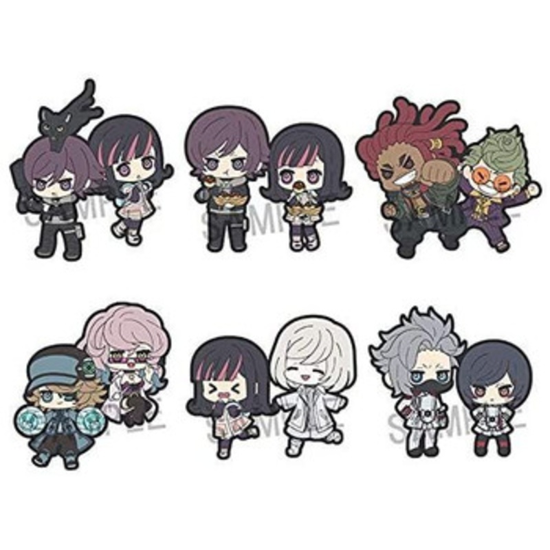 Megahouse Rubber Mascot Buddy Colle Akudama Drive 6Pack Box