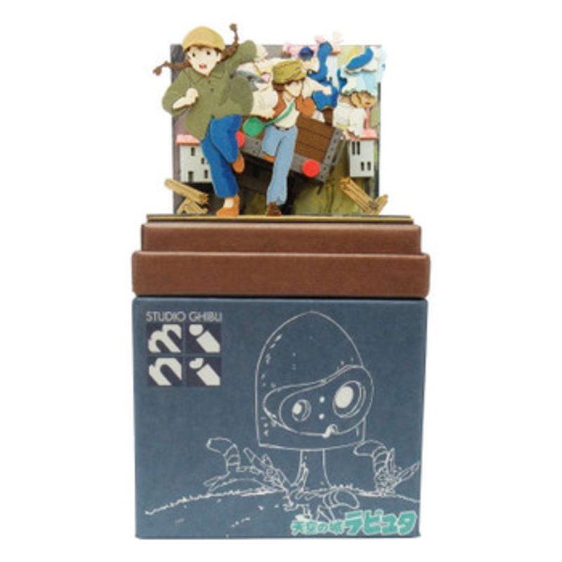 Sankei MP07-133 Studio Ghibli Sheeta and Pazu Running Away (Castle in the Sky)