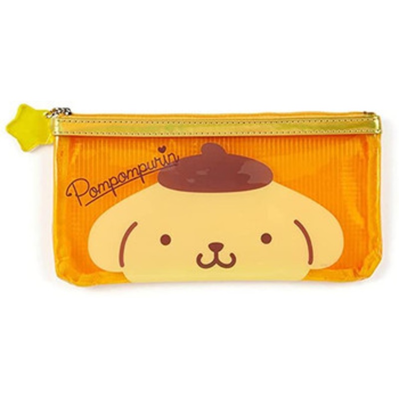 Sanrio Pen Case Face Design Pom Pom Purin