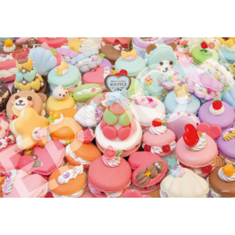Epoch 79-480 Jigsaw Puzzle Colorful Macarons (1053 S-Pieces)