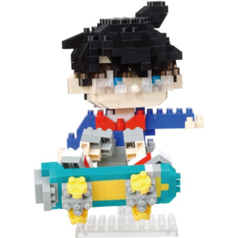 Kawada CN-32 Nanoblock charanano Conan Edogawa (Skateboard ver.)