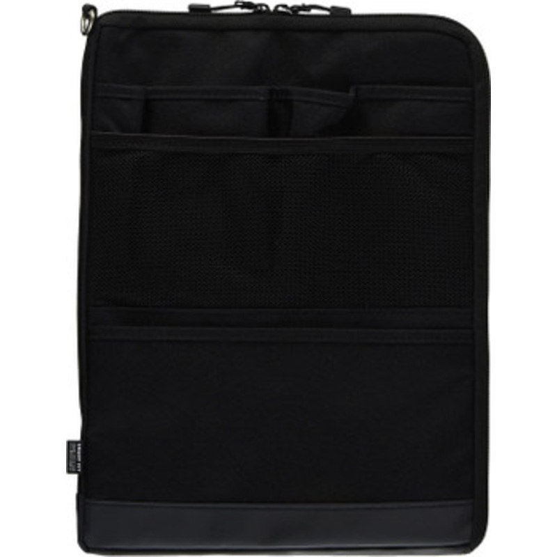 LIHIT LAB. SMART FIT ACTACT Bag-in-bag Vertical Type Size A4 (Black)