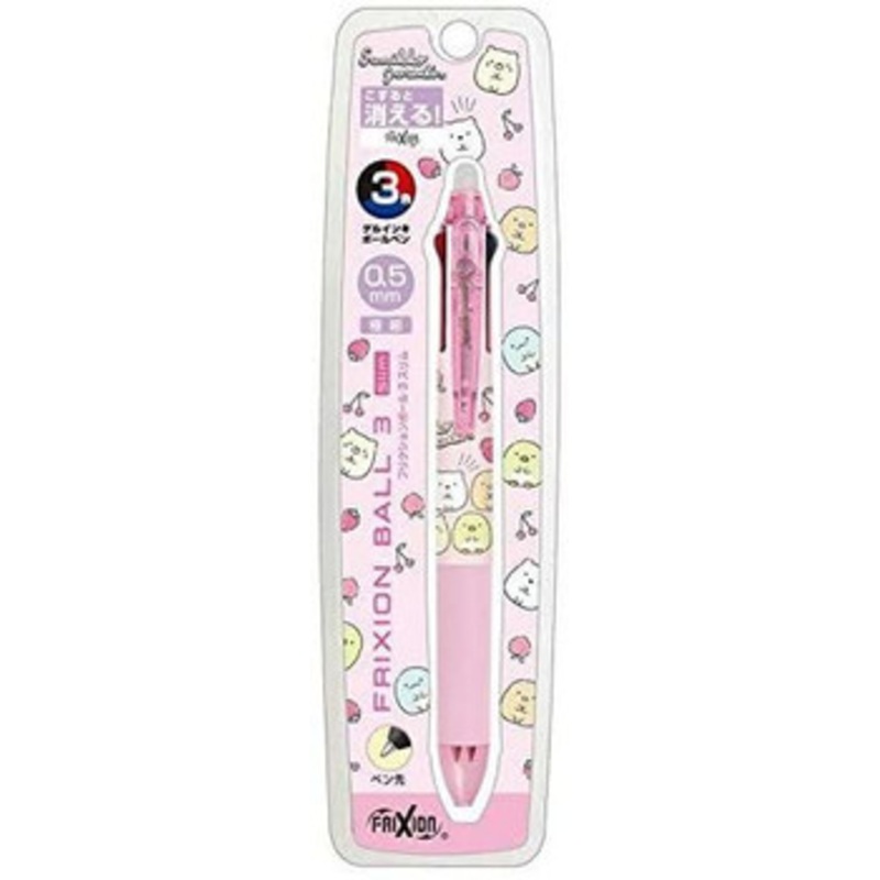 San-x Sumikko Gurashi Frixion Ball 3 Color Ballpoint Pen 0.5mm