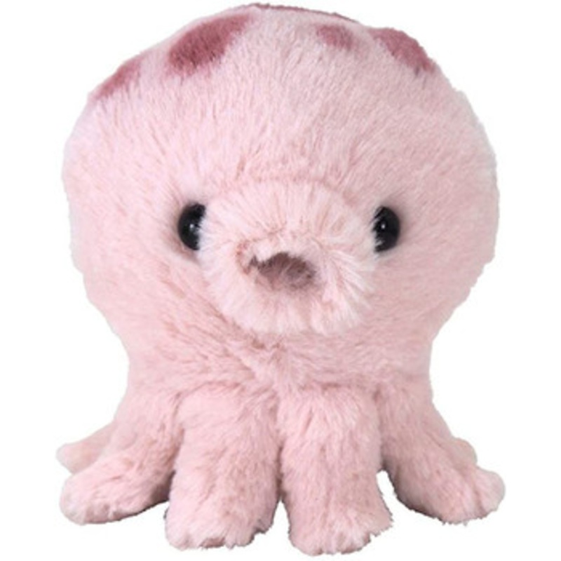 Sunlemon Plush Doll Fluffies S Octopus (Pink)