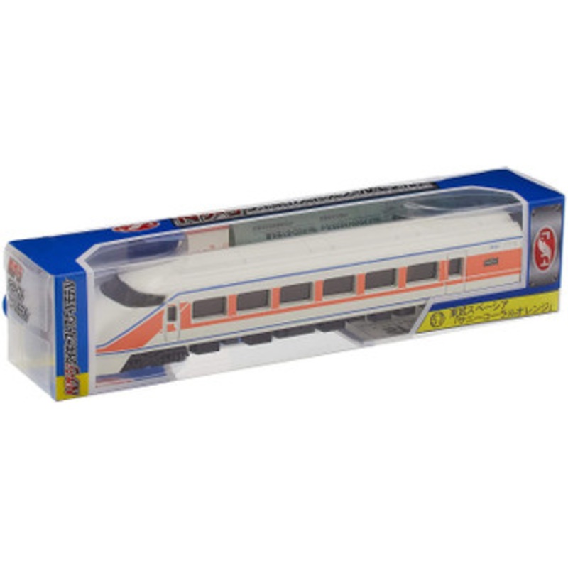 TRANE N Gauge Die Cast Scale Model No.57 Tobu Spacia ‘Sunny Coral Orange’