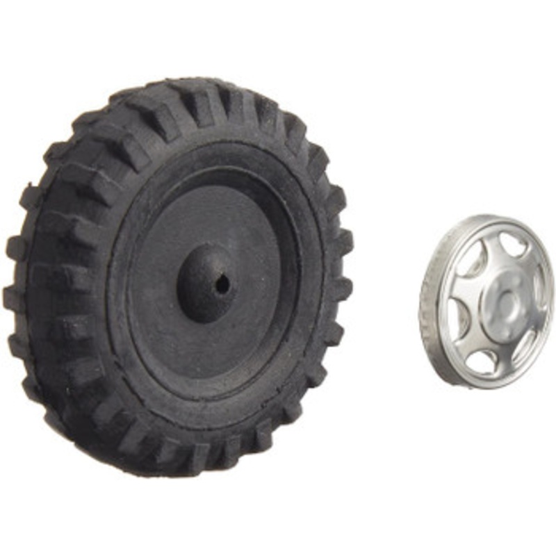 Doyusha Rubber Tire for Plastic Model Kit 50mm 20 Pieces Set