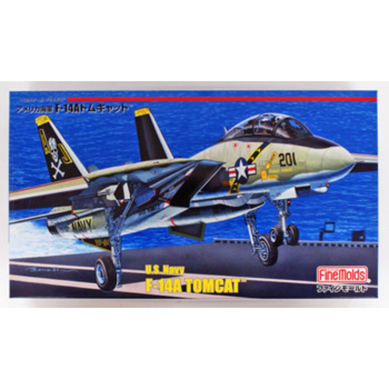Fine Molds 1/72 US Navy F-14 Tomcat Plastic Model