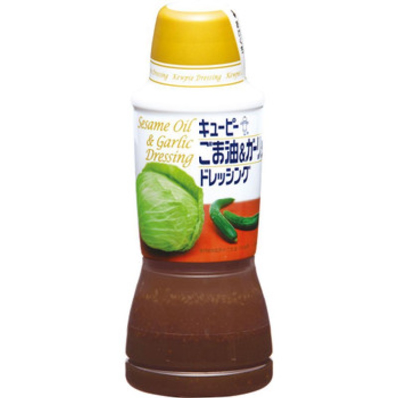 Kewpie Sesame Oil & Garlic Dressing 380Ml