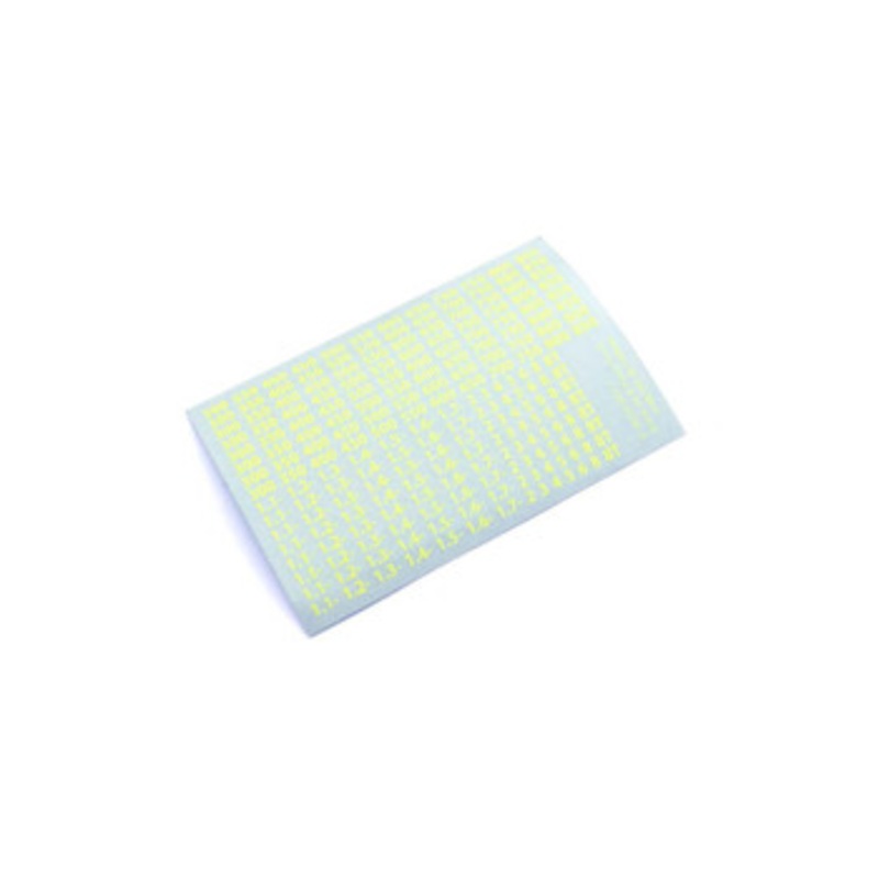 Kyosho 36372Y Shock Oil Decal (Yellow)