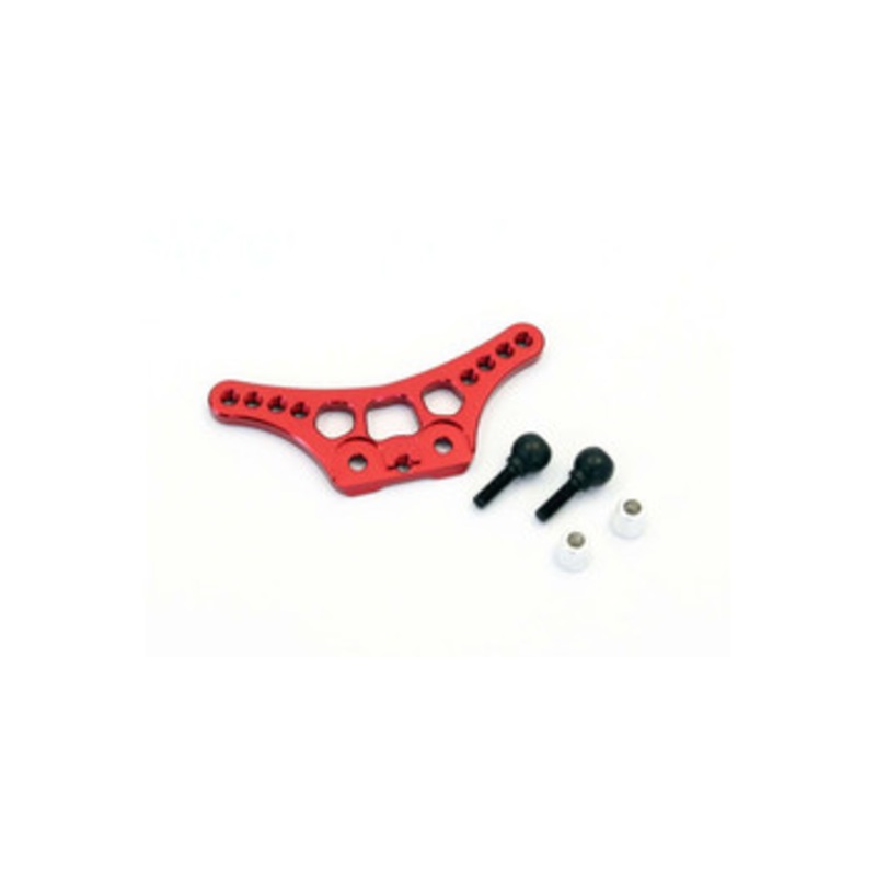 Kyosho MBW015RB Aluminum Front Shock Stay (Red)