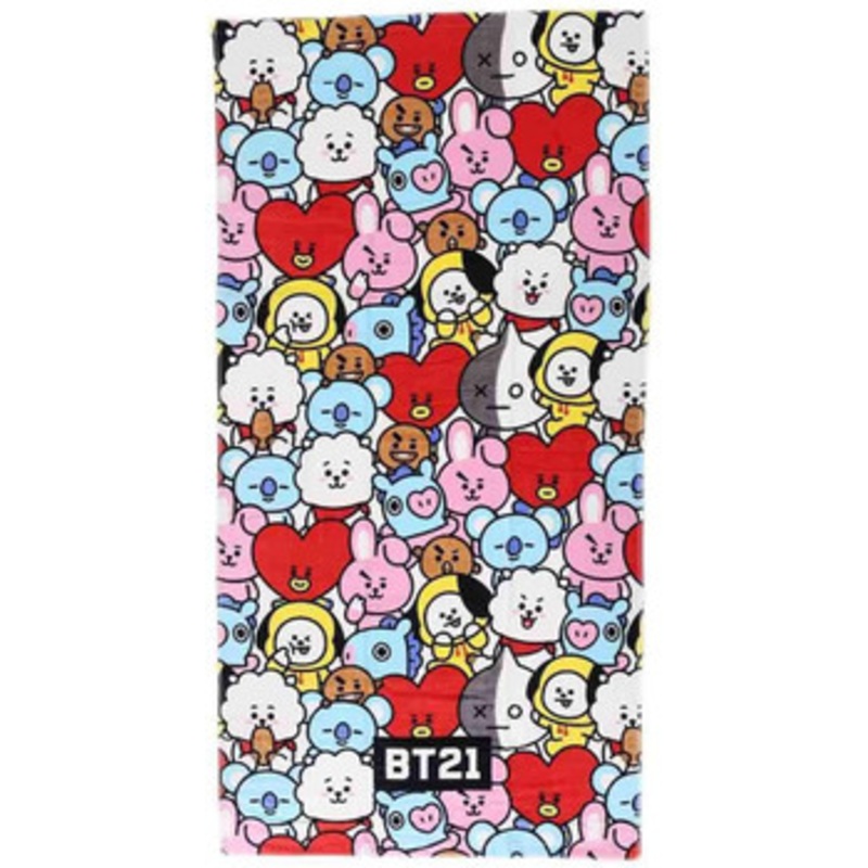 Marushin BT21 Leisure Bath Towel ‘Let’s Dance’