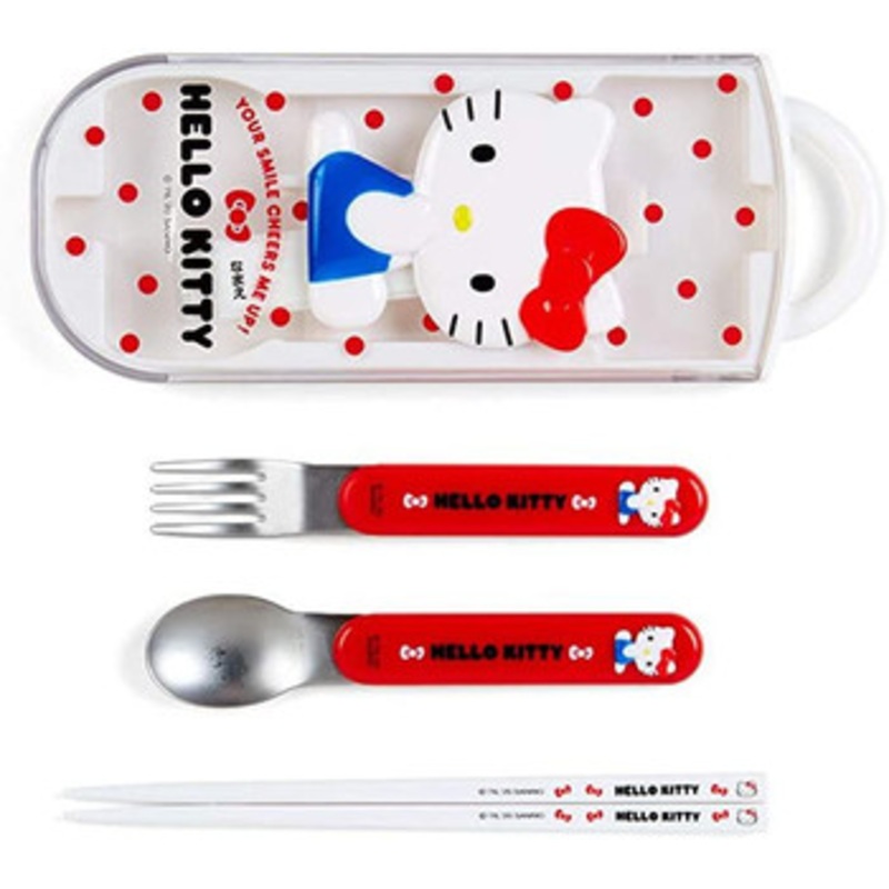 Sanrio Lunch Trio Set Hello Kitty Polka Dot