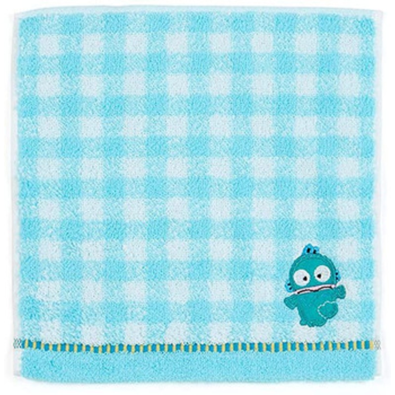 Sanrio Petit Towel Hangyodon Gingham