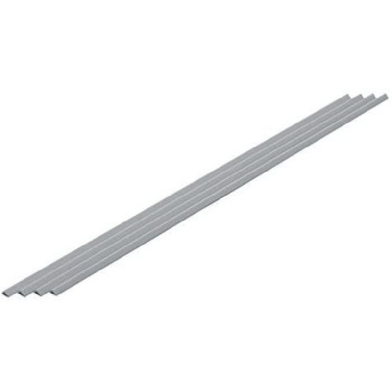Wave Pla Pipe Gray Triangle Type 4.0mm x4 Set