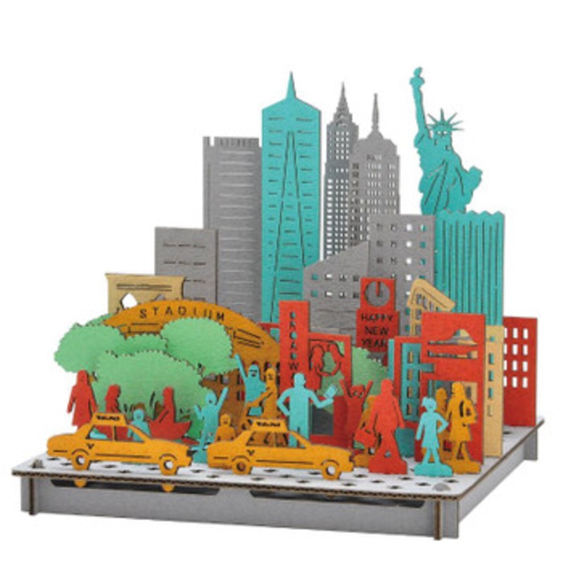 hacomo PUSUPUSU Paper Craft New York