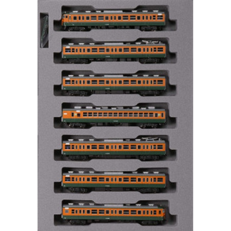 Kato 10-1586 Series 113 Suburban Train Shonan Color 7 Cars Set (N scale)