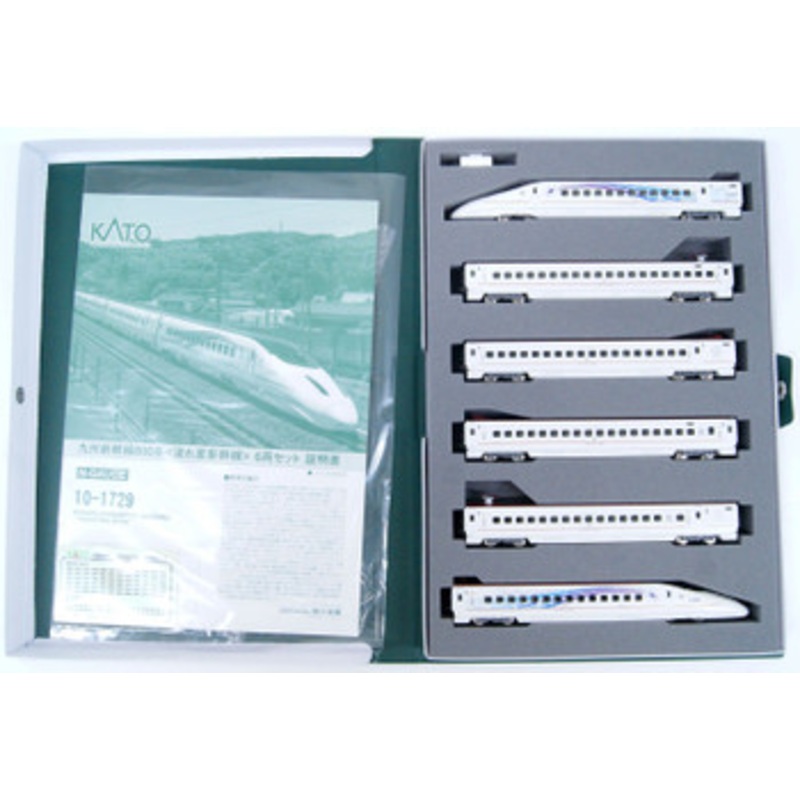 Kato 10-1729 Kyushu Shinkansen Series 800 ‘Nagareboshi (Shooting Star) Shinkansen’ 6 Cars Set (N scale)