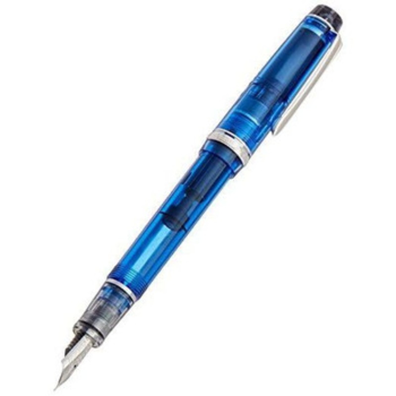 Pilot FKVH-15SRS-TL-F Custom Heritage 92 Transparent Blue Fountain Pen (NIB:F Fine)