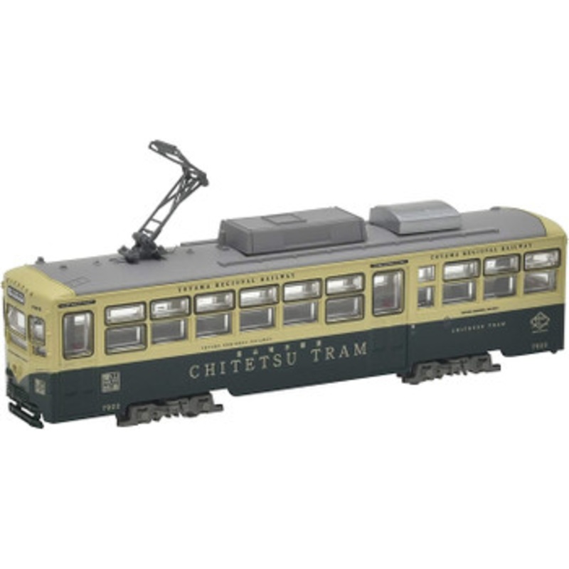 Tomytec Toyama Chiho Railway Tram Type DE 7000 No.7022 (Retro Train) (N scale)