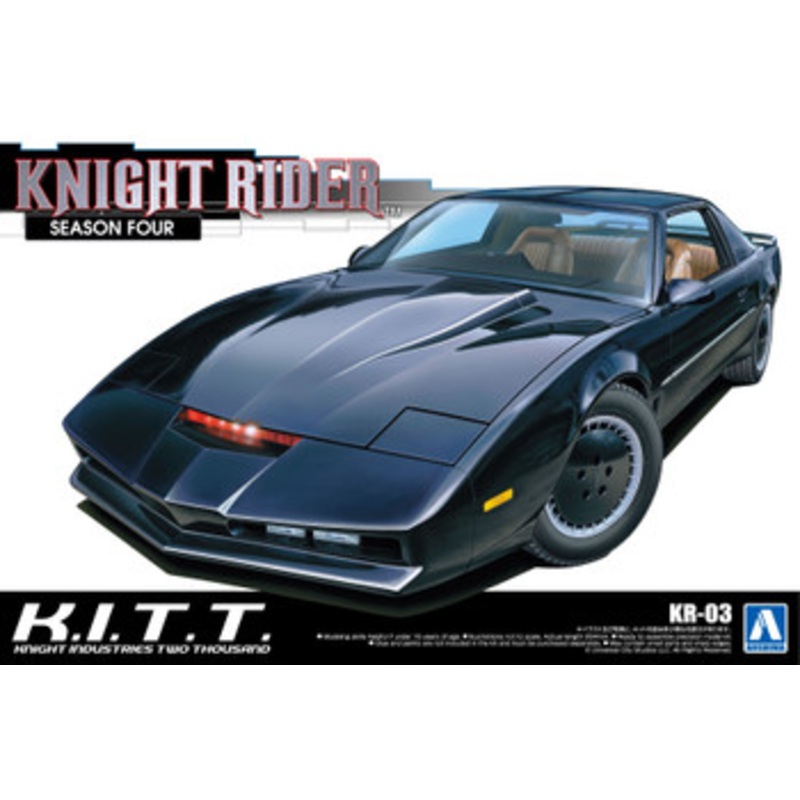 Aoshima Knight Rider 1/24 K.I.T.T Season 4 Plastic Model