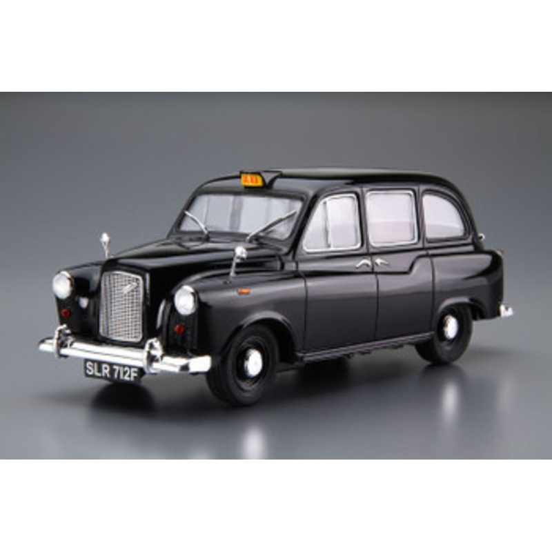 Aoshima The Model Car 1/24 FX-4 London Black Cab ’68 Plastic Model