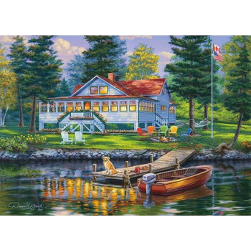 Appleone 500-292 Jigsaw Puzzle Wonderful Day by Darrell Bush (500 Pieces)