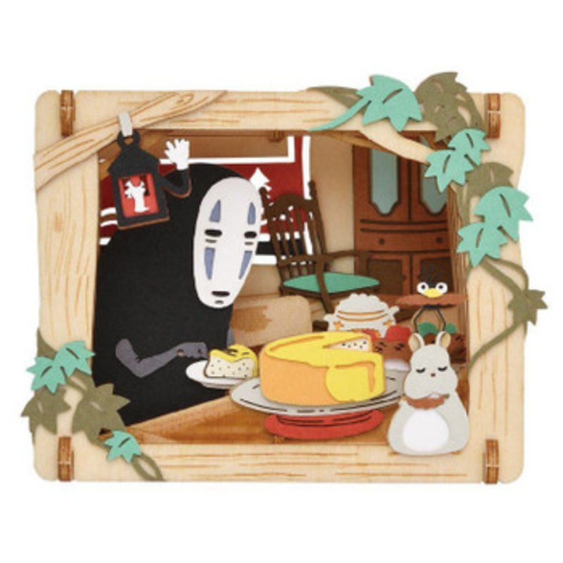 Ensky PT-W17 Paper Theater Wood Style Studio Ghibli Spirited Away Break Time